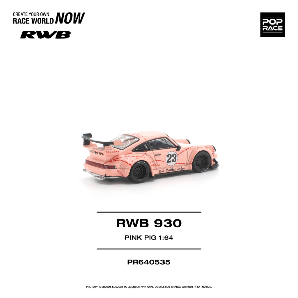 POP Race 1/64 RWB 930 "Pink Pig" Pre Order