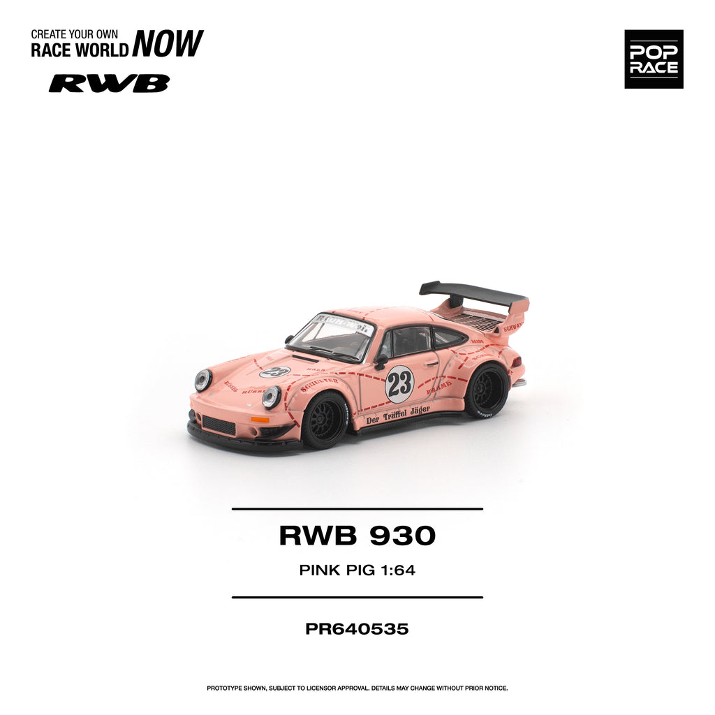 POP Race 1/64 RWB 930 "Pink Pig" Pre Order