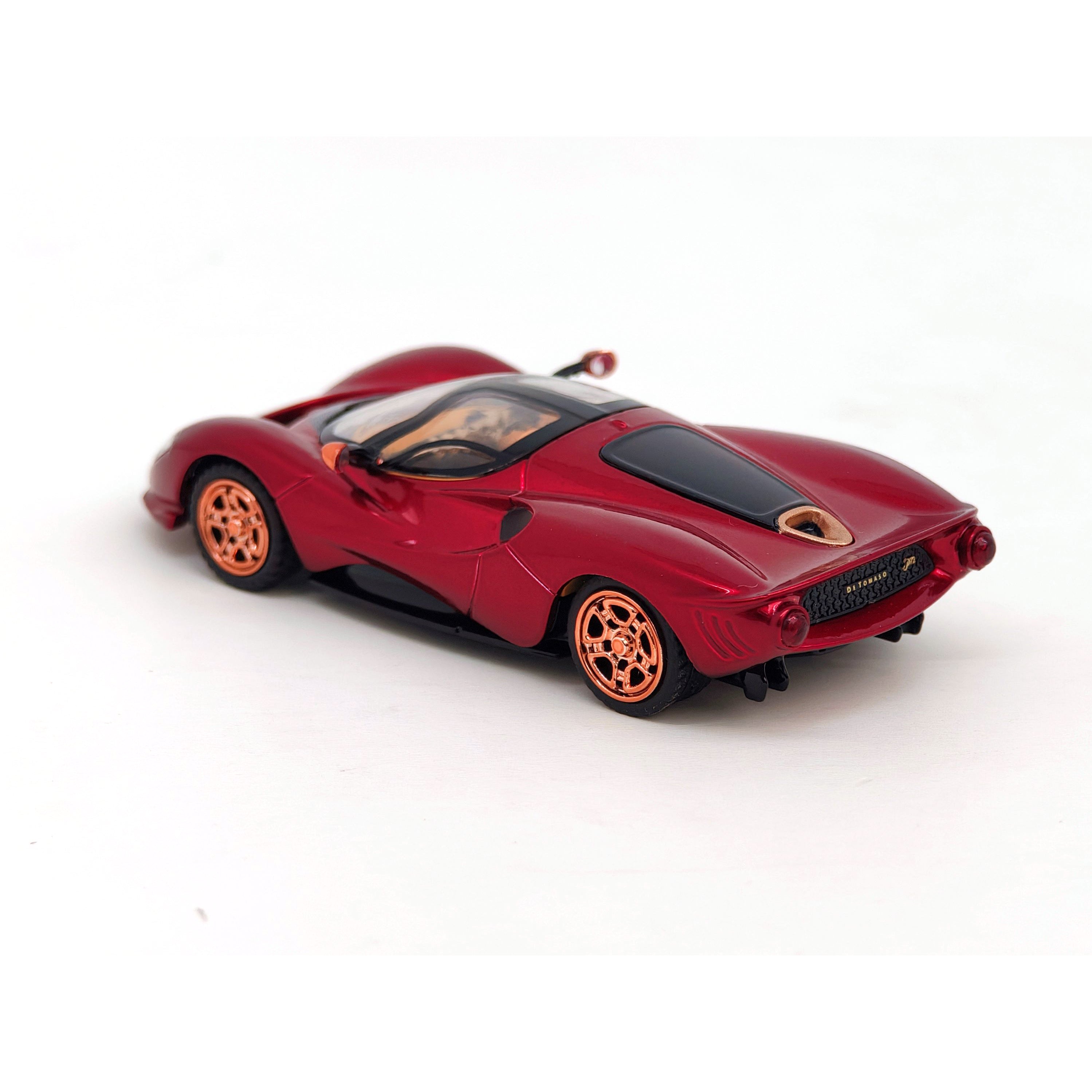 Peako Model 1/64 De Tomaso P72 Diecast Scale Model – Red Metallic (Pre-Order)