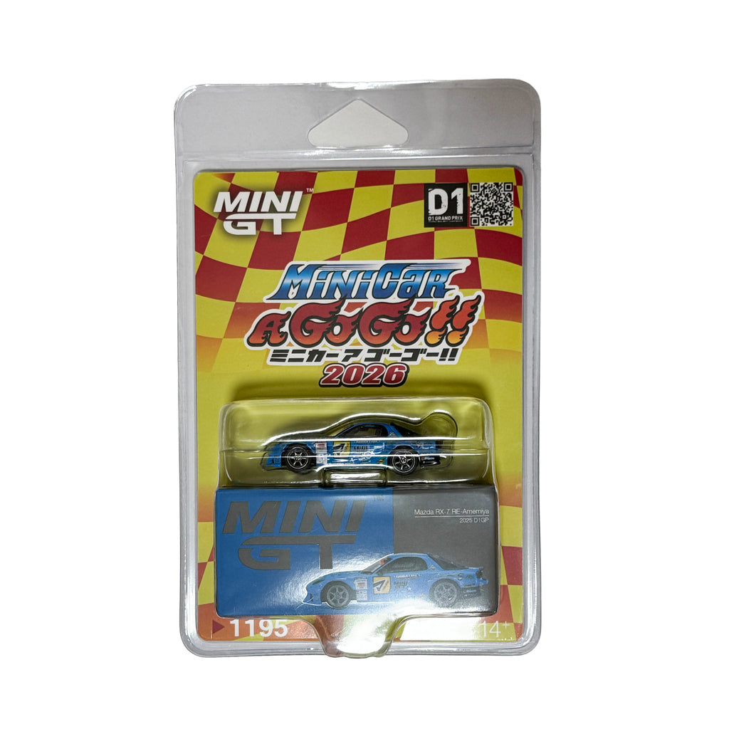 MINI GT 1/64 Mini Car A GoGo 2026 Japan Exclusive LBWK S15 & RX-7 Set of 2