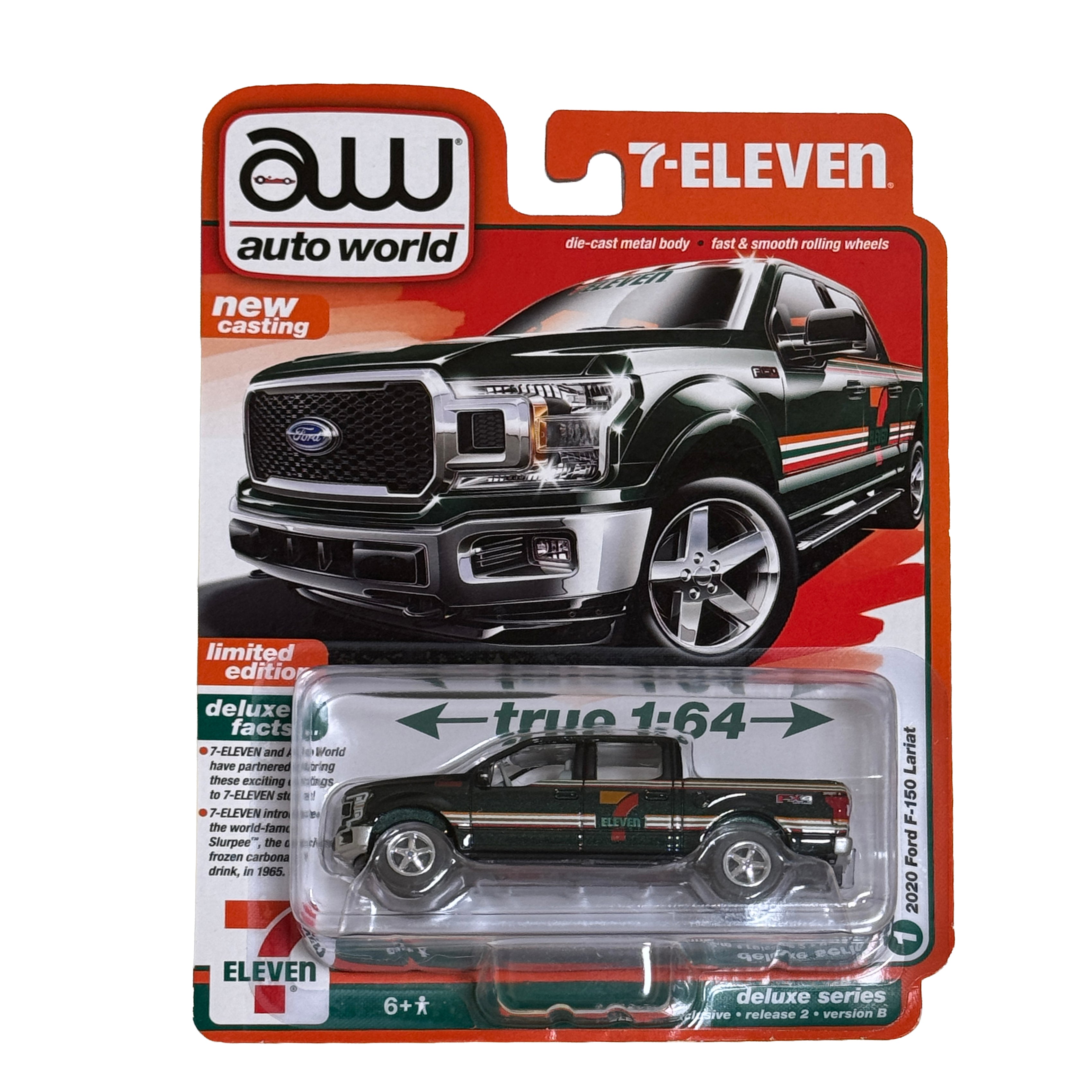 BW Auto World × 7-Eleven Limited Edition Deluxe Series Ford F-150 Lariat