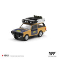 Mini GT 1:64 Range Rover 1981 Camel Trophy Sumatra H.Fischer & W.Bays Pre Order