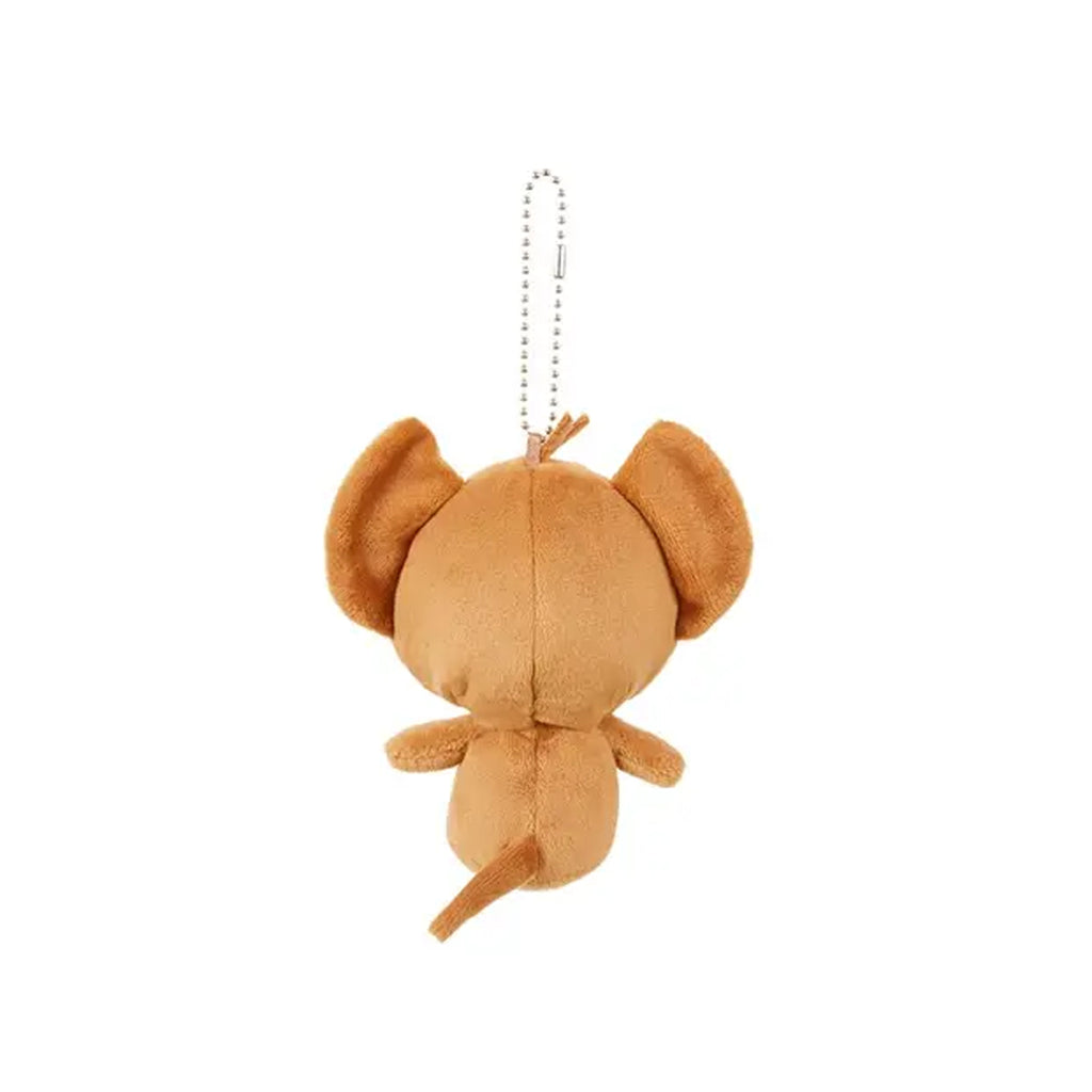 Monchhichi × Tom and Jerry SS Face Big Head Keychain – Jerry Mouse Monchhichi